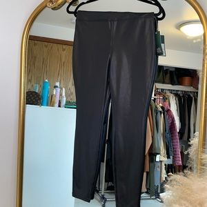 Faux leather leggings NWT